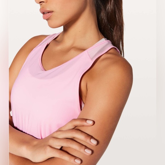 Lululemon Sculpt Tank II - Pearl Pink (in person true baby pink) - Picture 1 of 6